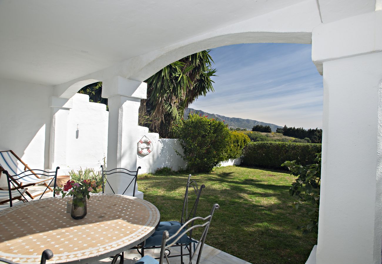 terrace and private garden